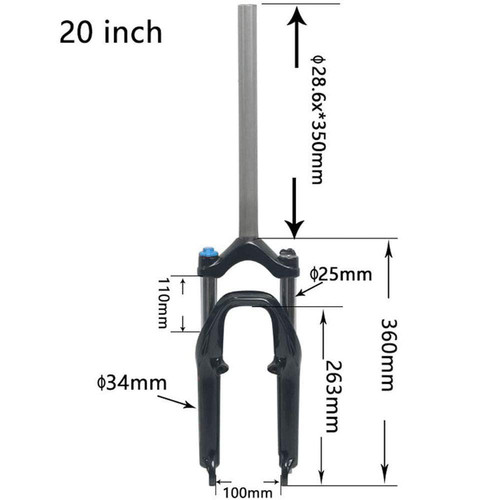 Bike front suspension v - 20",